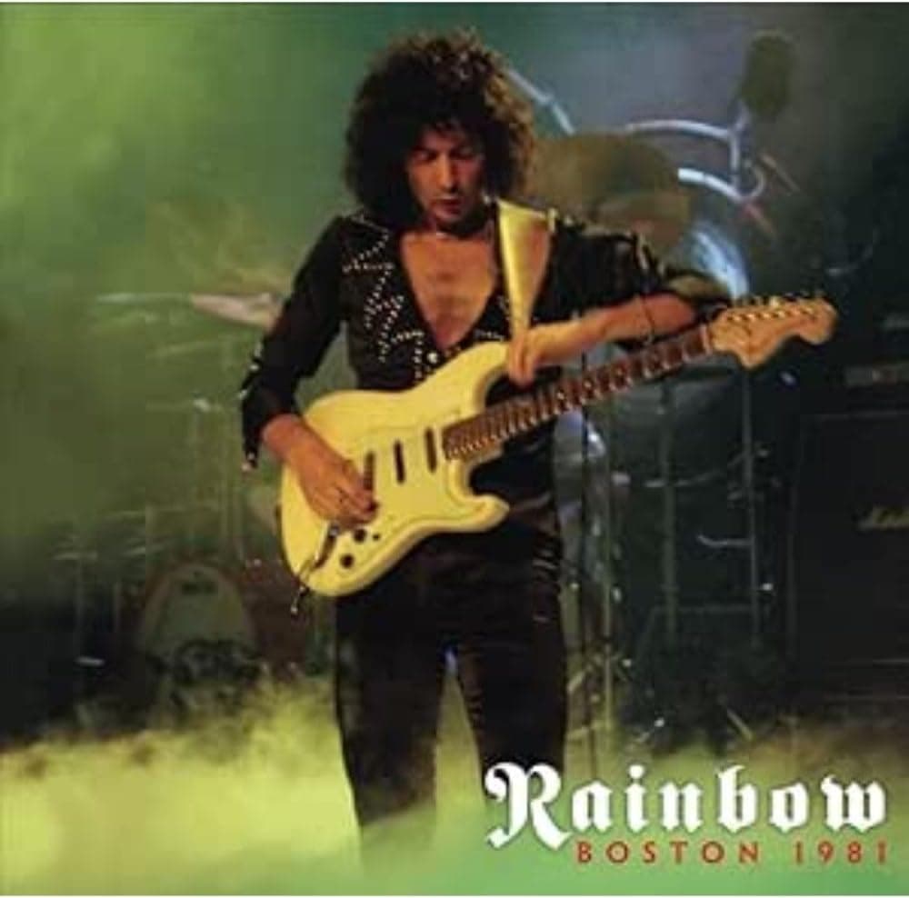 Capa de BOSTON 1981 (GREEN/RED SPLATTER VINYL)