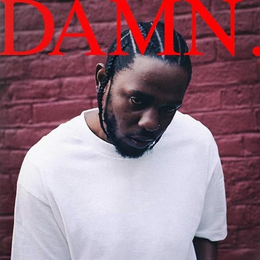 Capa de Damn. vinyl