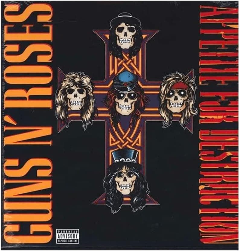 Capa de Appetite For Destruction [LP]