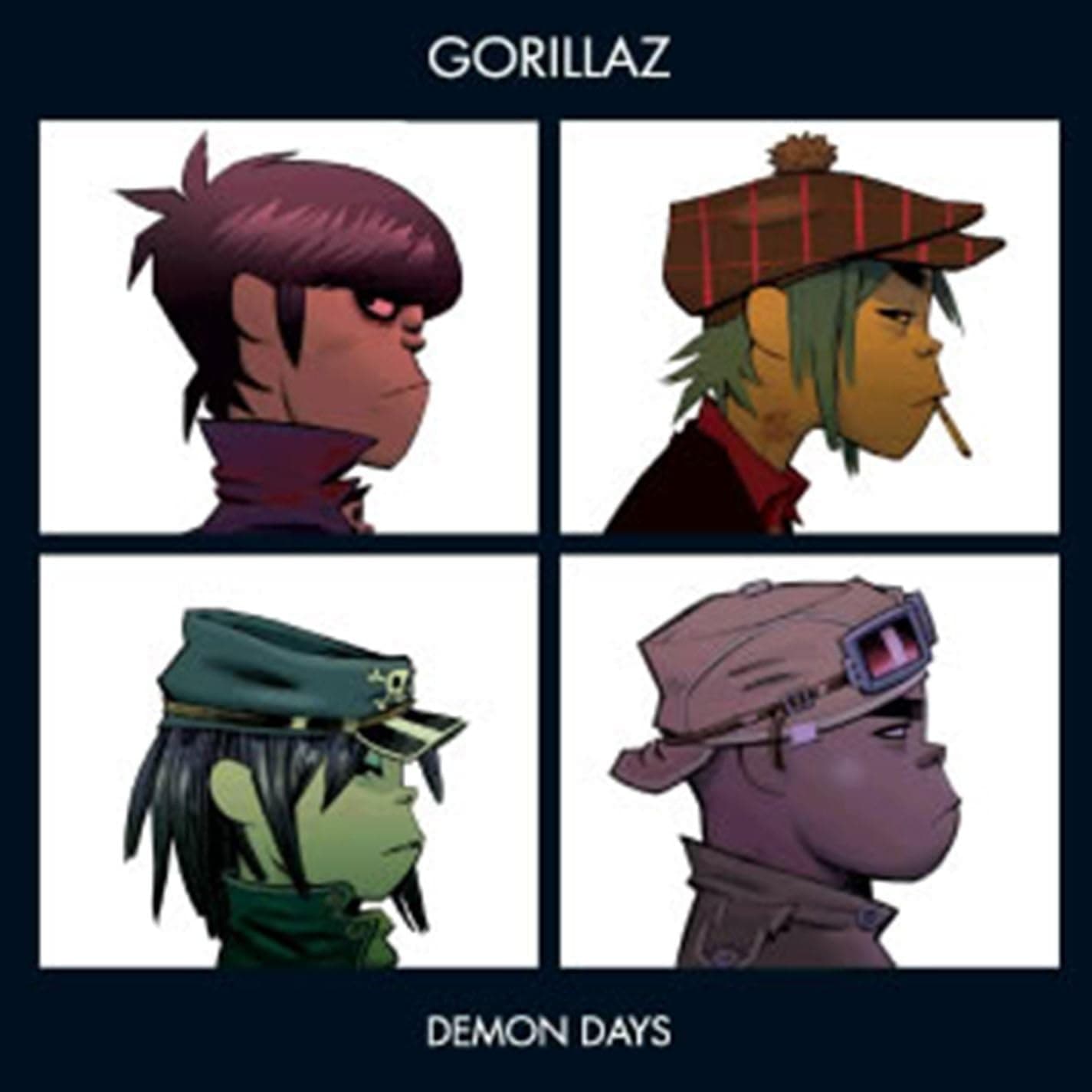 Capa de Demon Days (2LP) [Disco de Vinil]