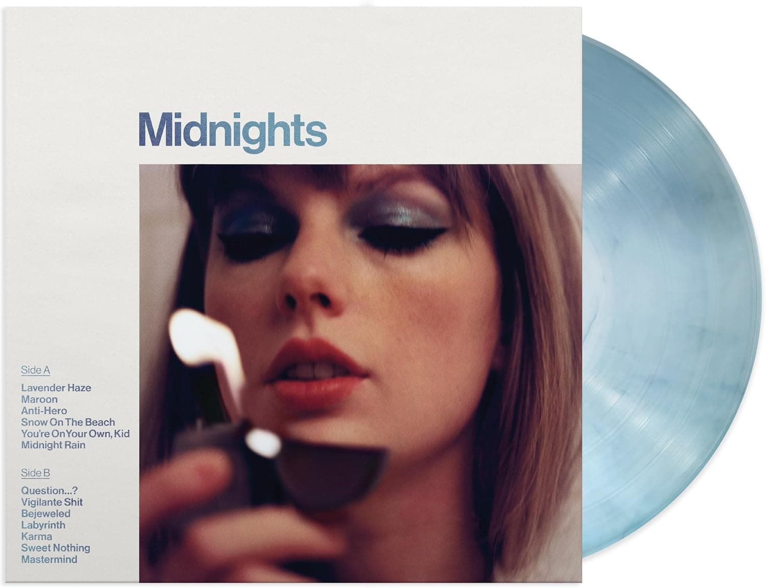 Capa de Midnights [Moonstone Blue Edition LP]