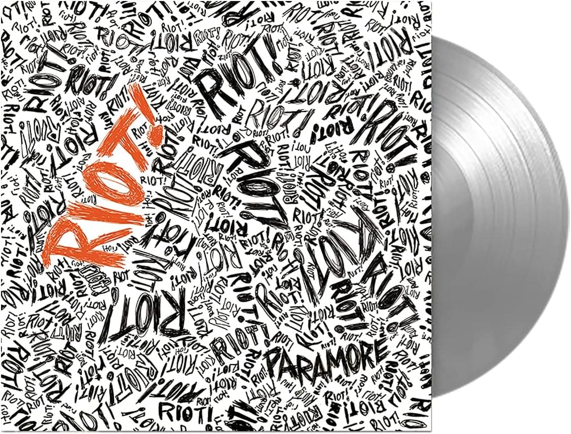Capa de Riot! (FBR 25th Anniversary silver vinyl) [Disco de Vinil]