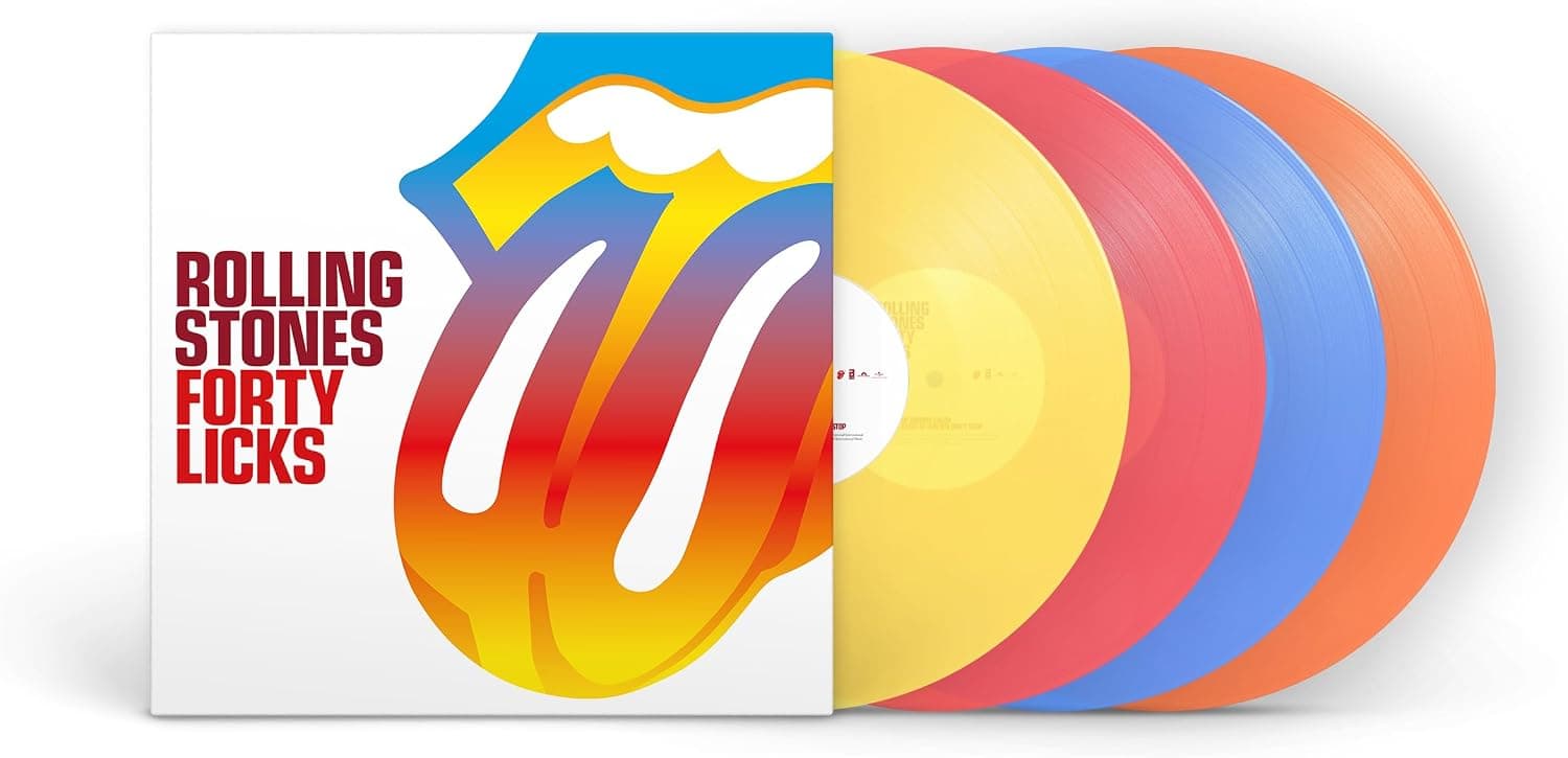 Forty Licks[180g Transparent Multicolor 4 LP]