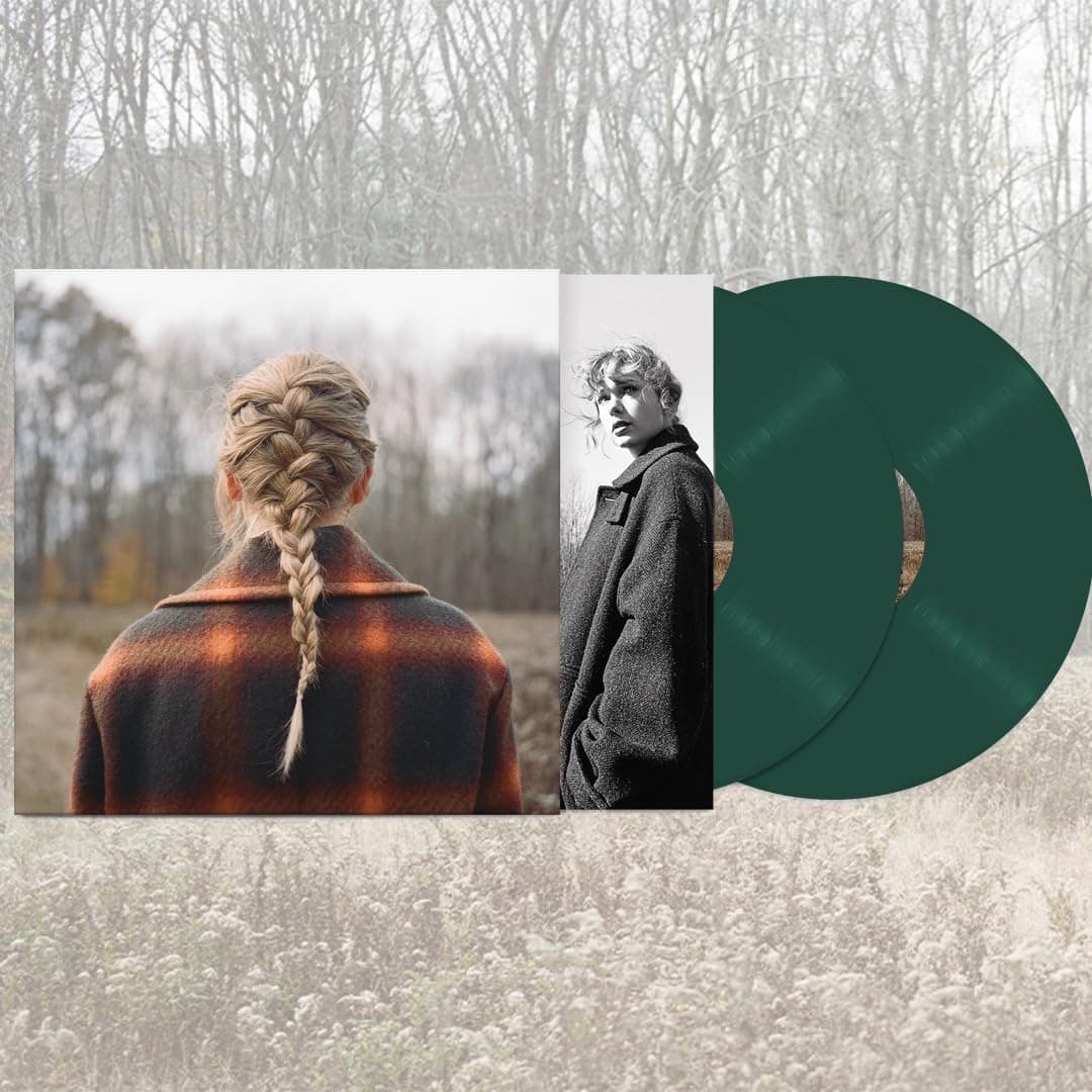 Capa de evermore [Transparent Green 2 LP]