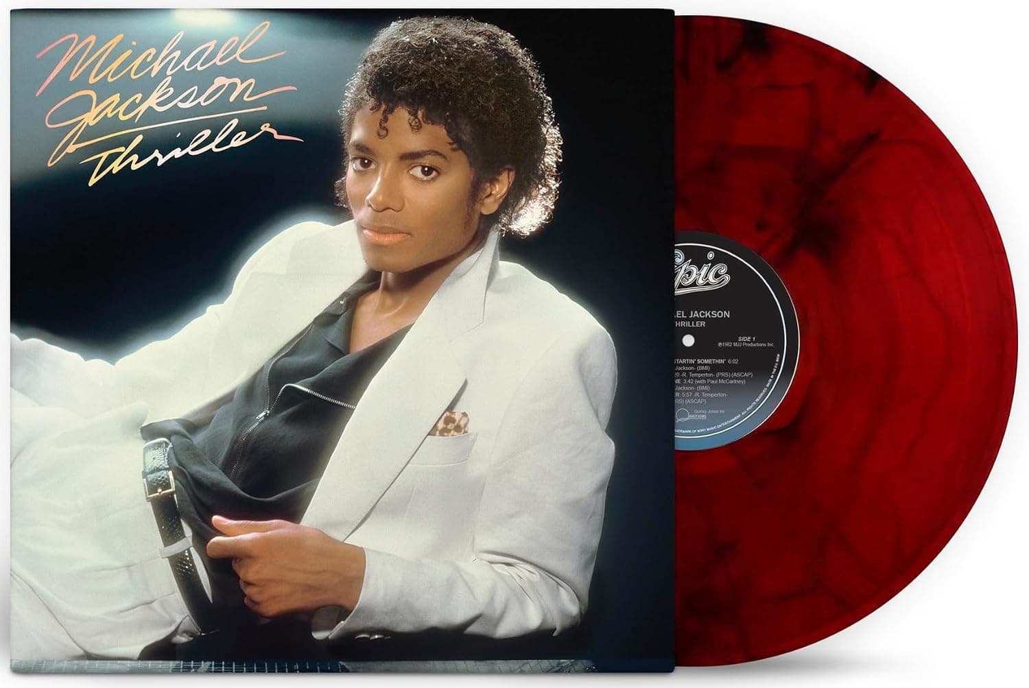 Thriller (Limited Edition Red & Black Marble Vinyl)