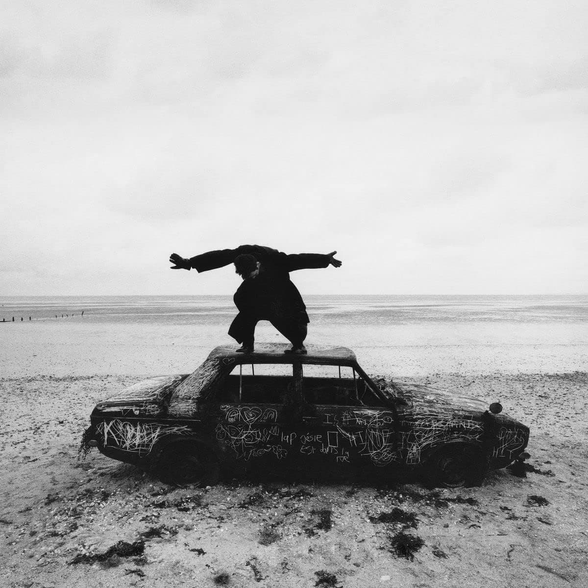 Capa de Being Funny In A Foreign Language [Clear LP]