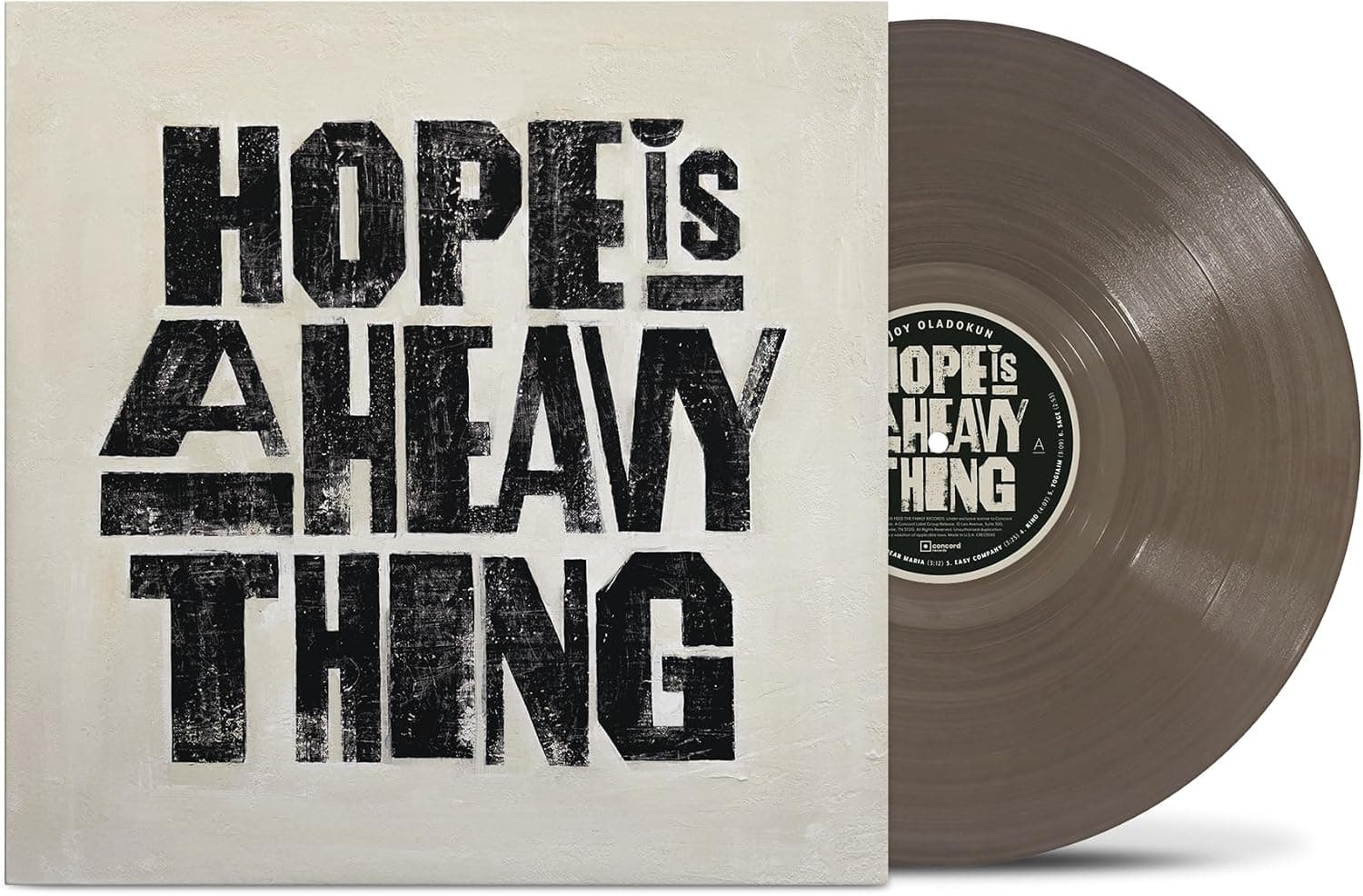 Hope Is A Heavy Thing[Transparent Black Ice LP]
