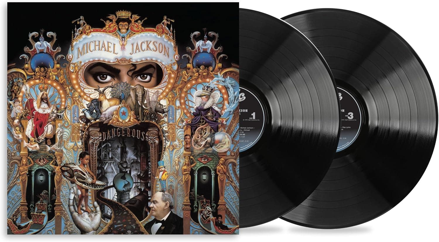 Capa de Dangerous vinyl