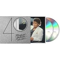 Capa de Thriller (Limited Edition Red & Black Marble Vinyl)