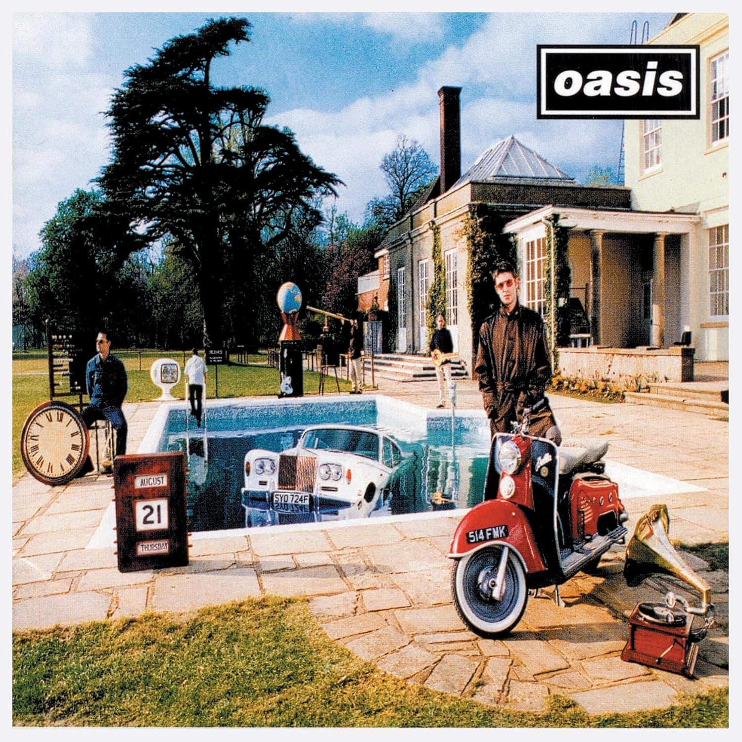 Capa de Be Here Now [Disco de Vinil]