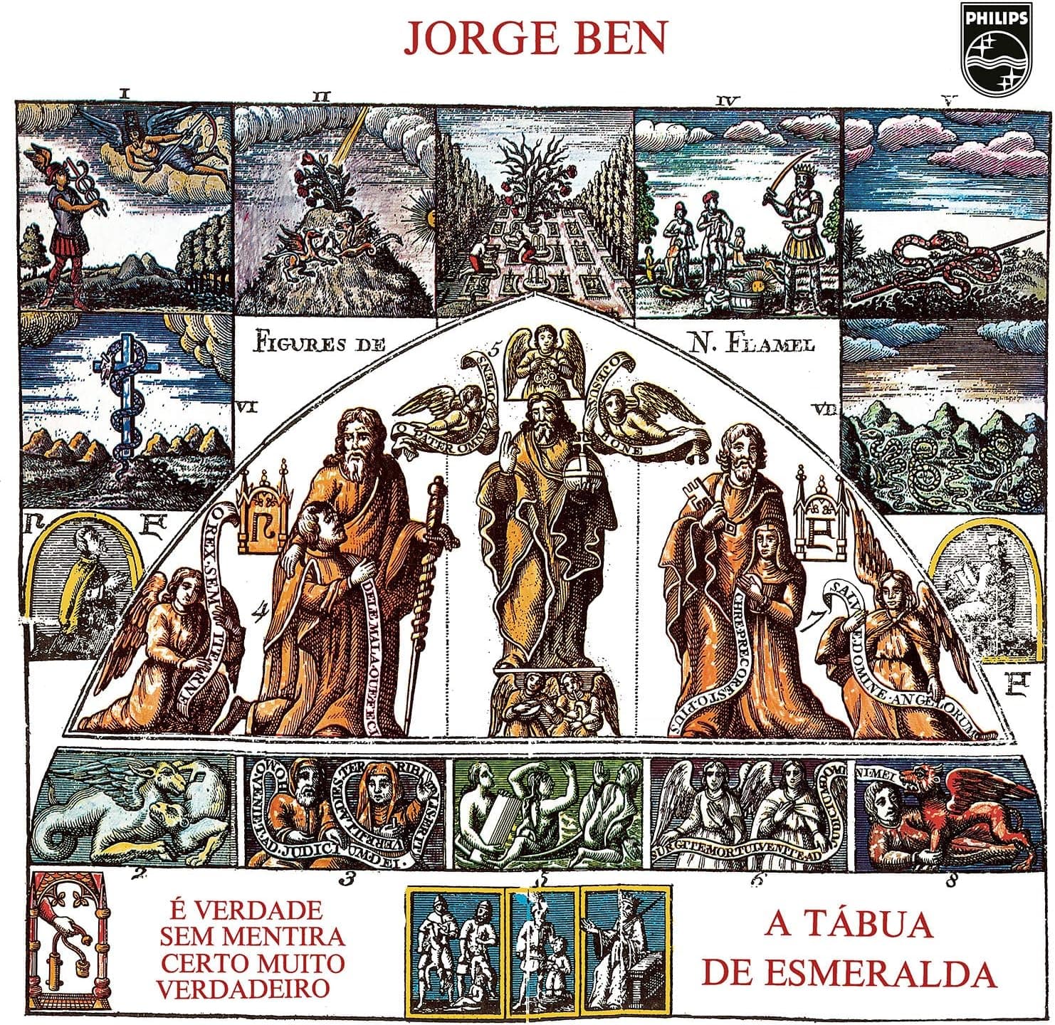 Capa de Jorge Ben, A Tábua De Esmeralda - Série Clássicos Em Vinil [Disco de Vinil]